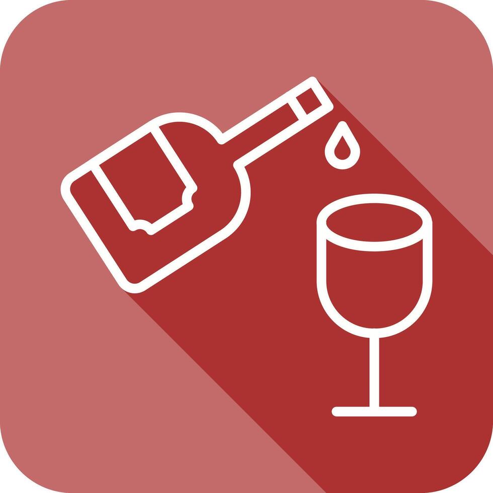 Wine Pouring Icon Design vector