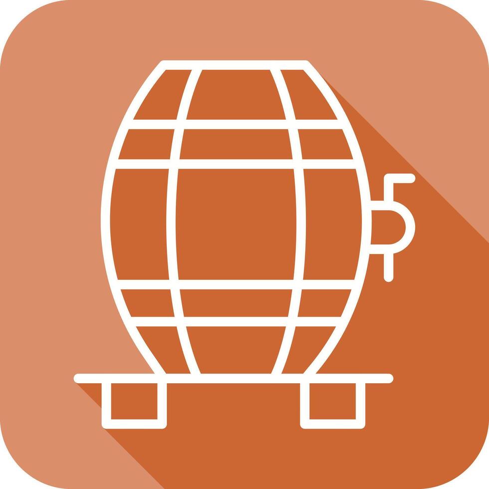 Wine Cask Icon Design vector