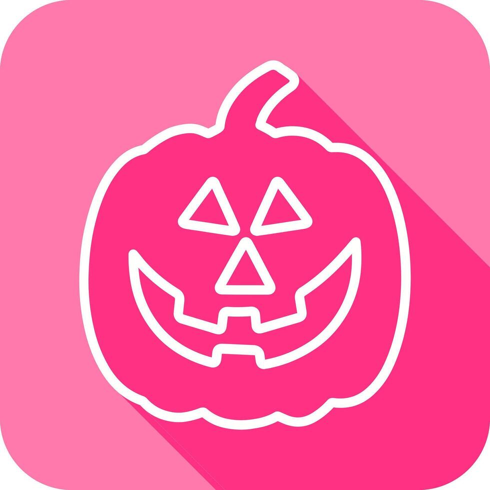 Jack-O-Lantern Icon Design vector