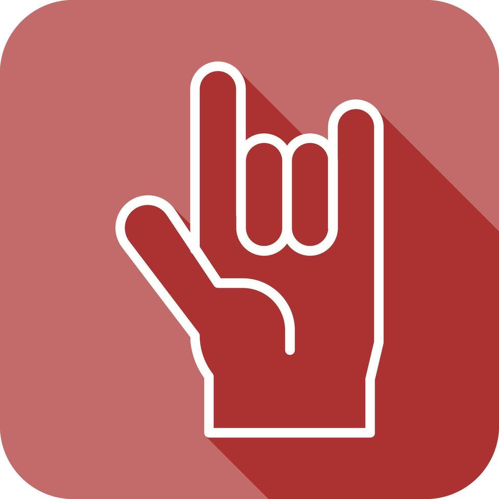 Love You Gesture Icon Design vector
