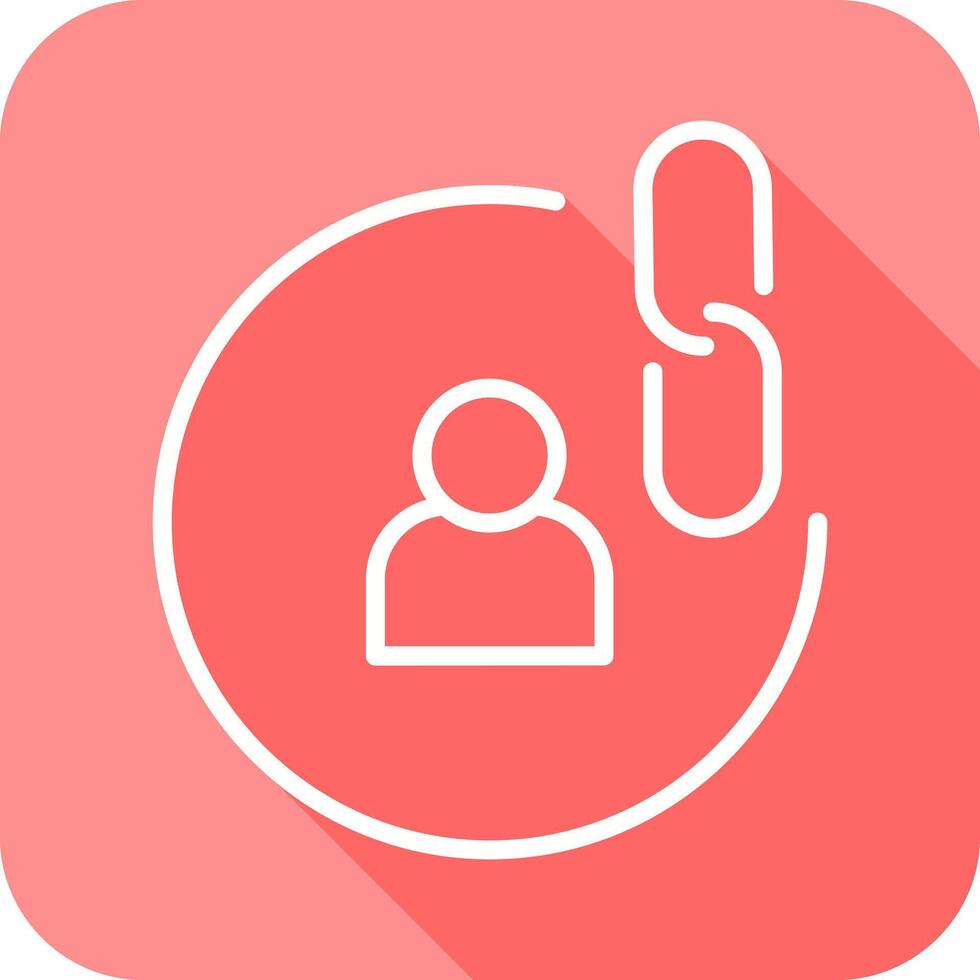 Contact Links Icon Design vector