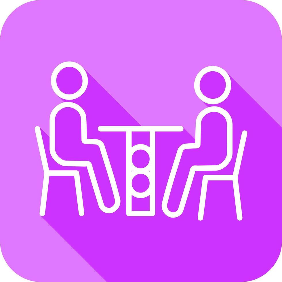 Family Dinner Icon Design vector
