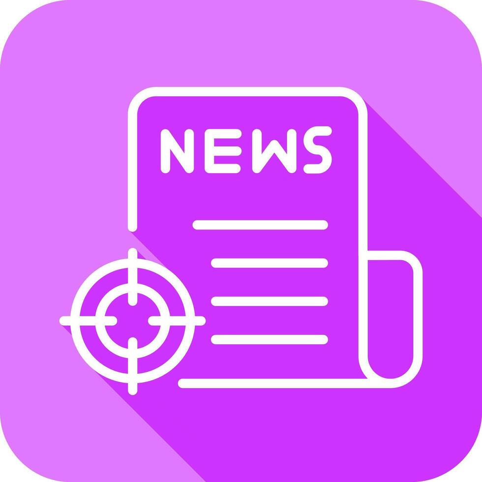 News Scoop Icon Design vector