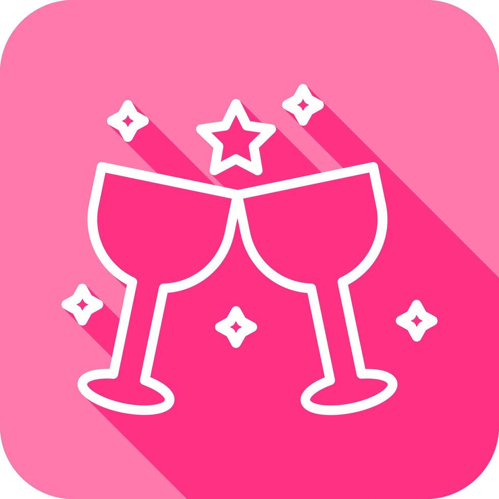 Wine Party Icon Design vector