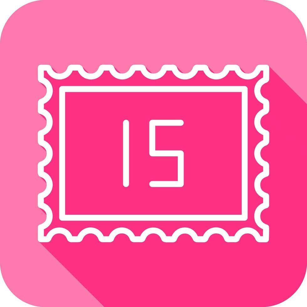 Postage Due Icon Design vector