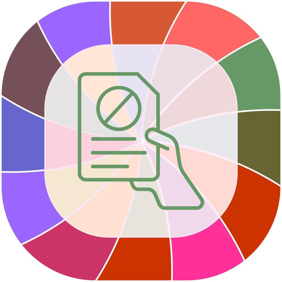 Resignation Icon Design vector