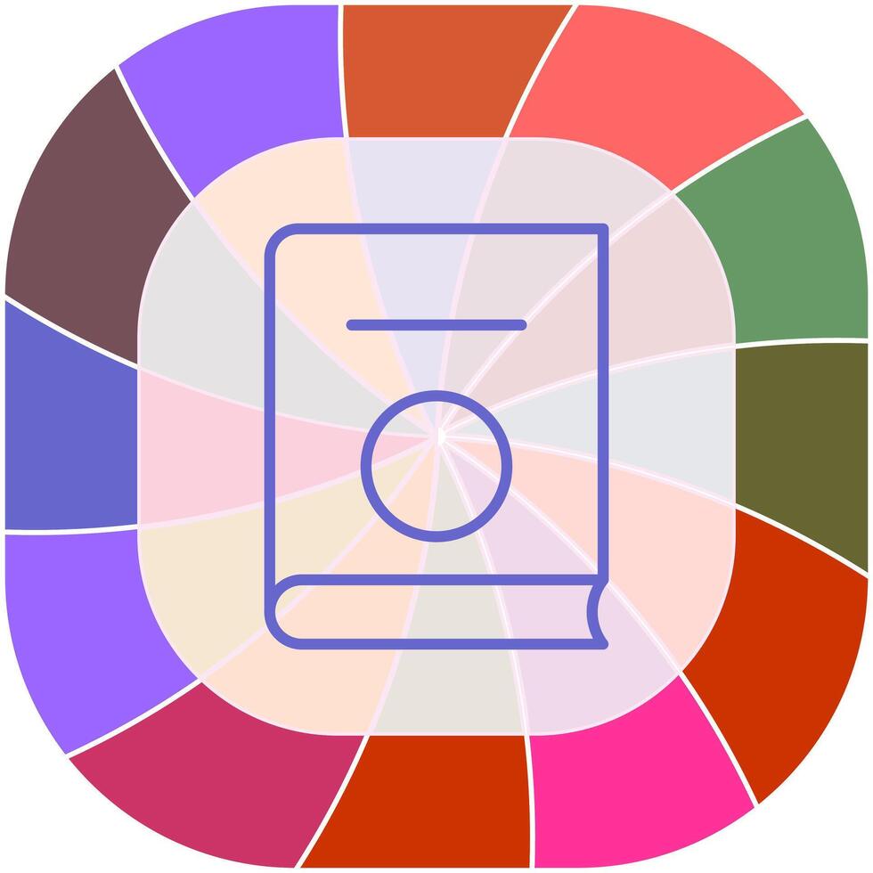 Storybook Icon Design vector