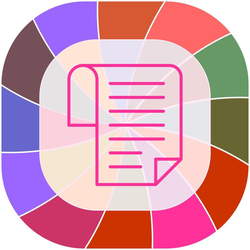 Document Icon Design vector