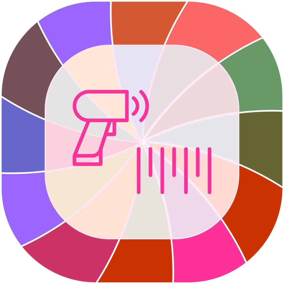 Barcode Scanner Icon Design vector