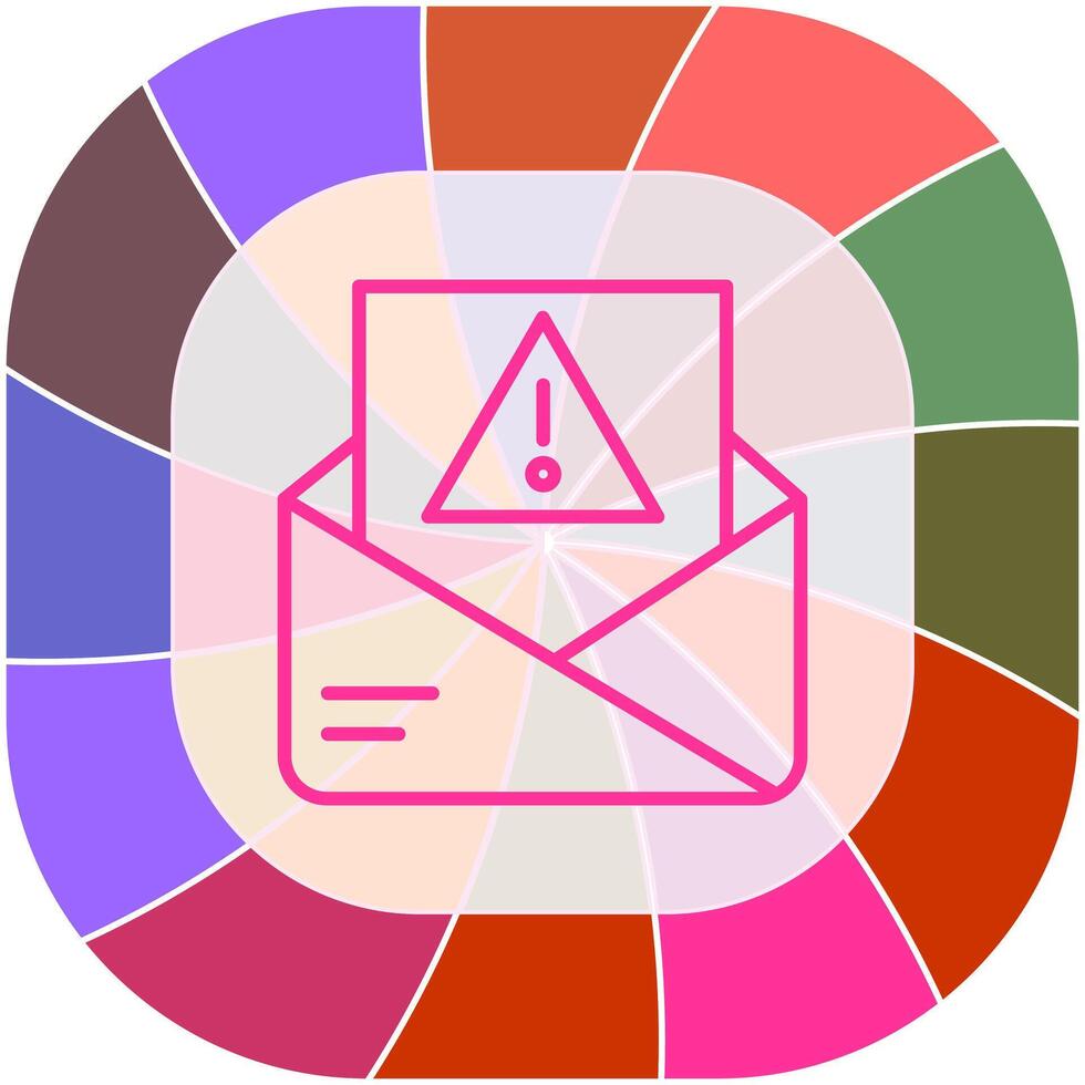 Spam Filter Icon Design vector
