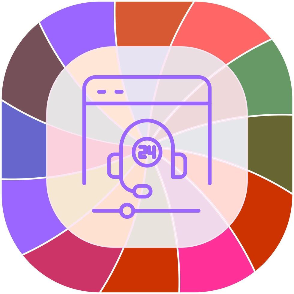 Support Forum Icon Design vector