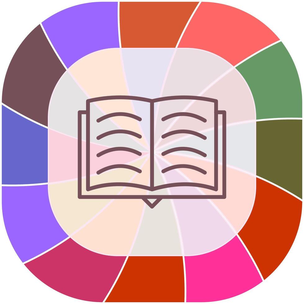 Book Icon Design vector