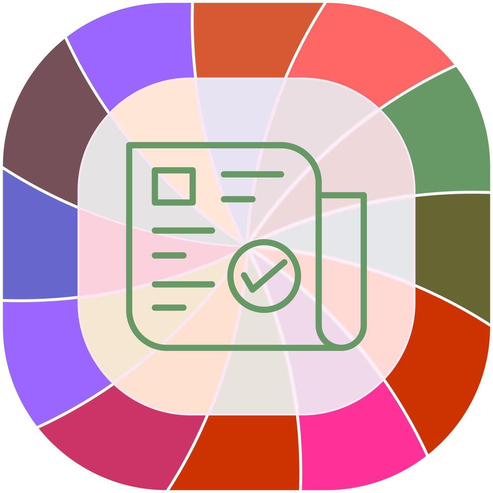 Investigative Journalism Icon Design vector