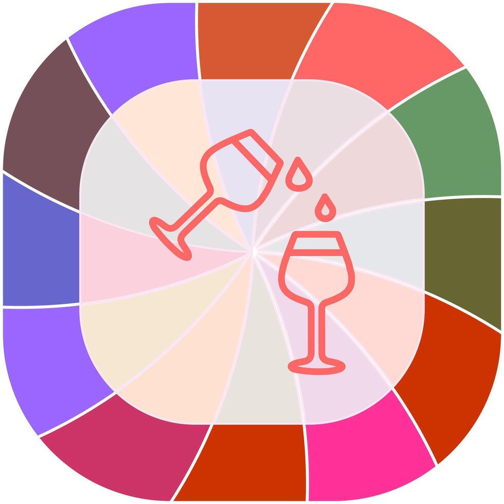 Wine Sip Icon Design vector