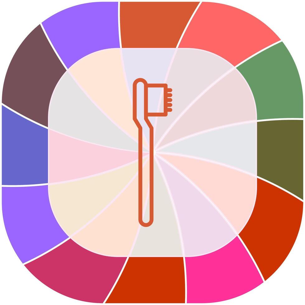 Tiny Toothbrush Icon Design vector