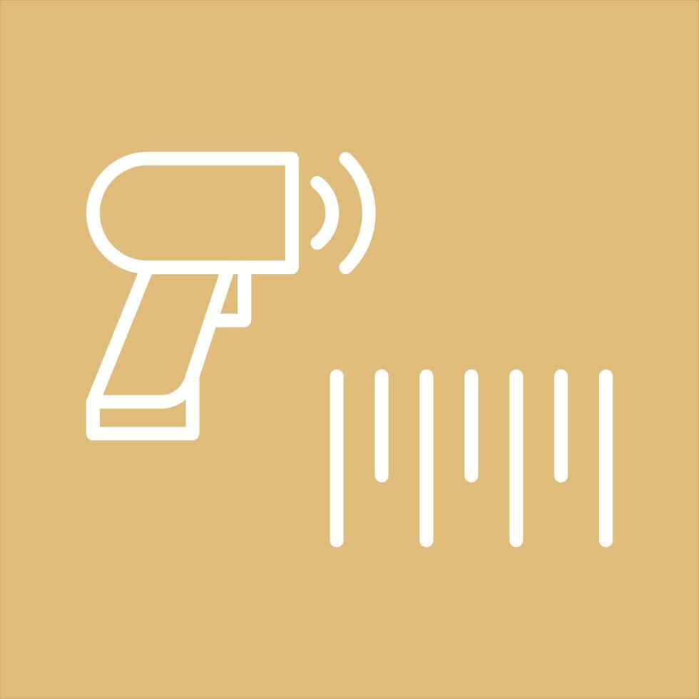 Barcode Scanner Icon Design vector