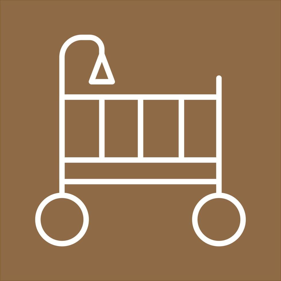 Nursery Decor Icon Design vector