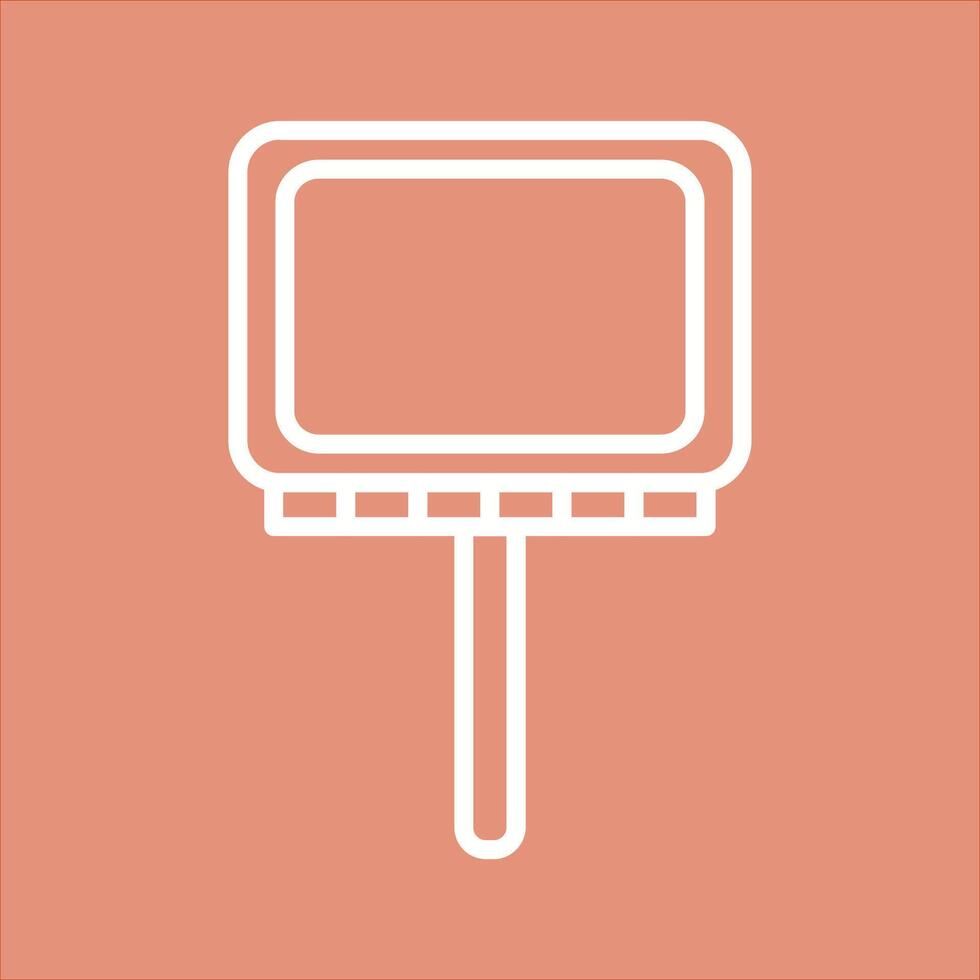 Billboard Icon Design vector