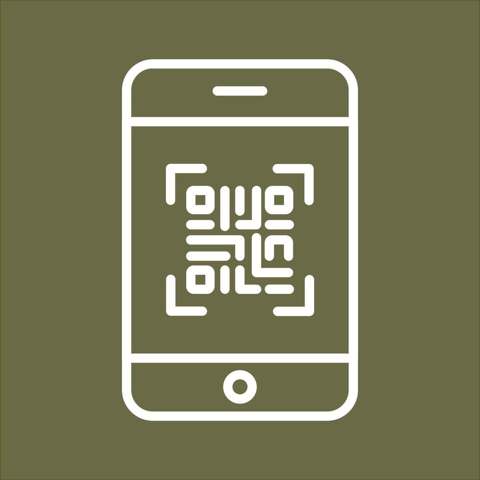 Scanning App Icon Design vector