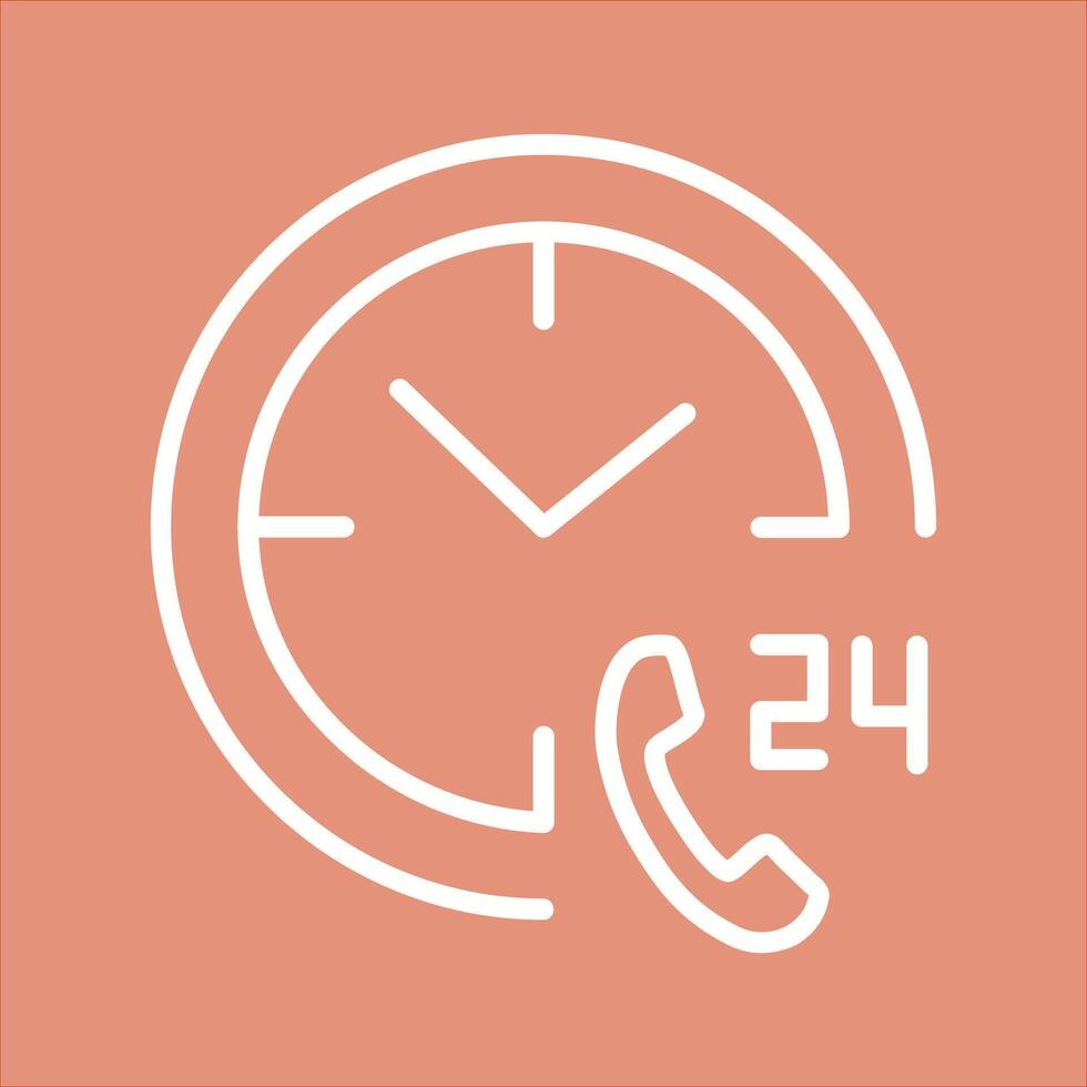 Phone Assistance Icon Design vector