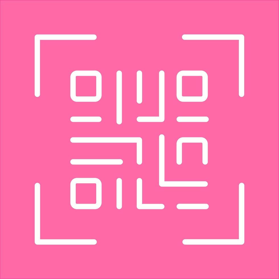 QR Code Generator Icon Design vector