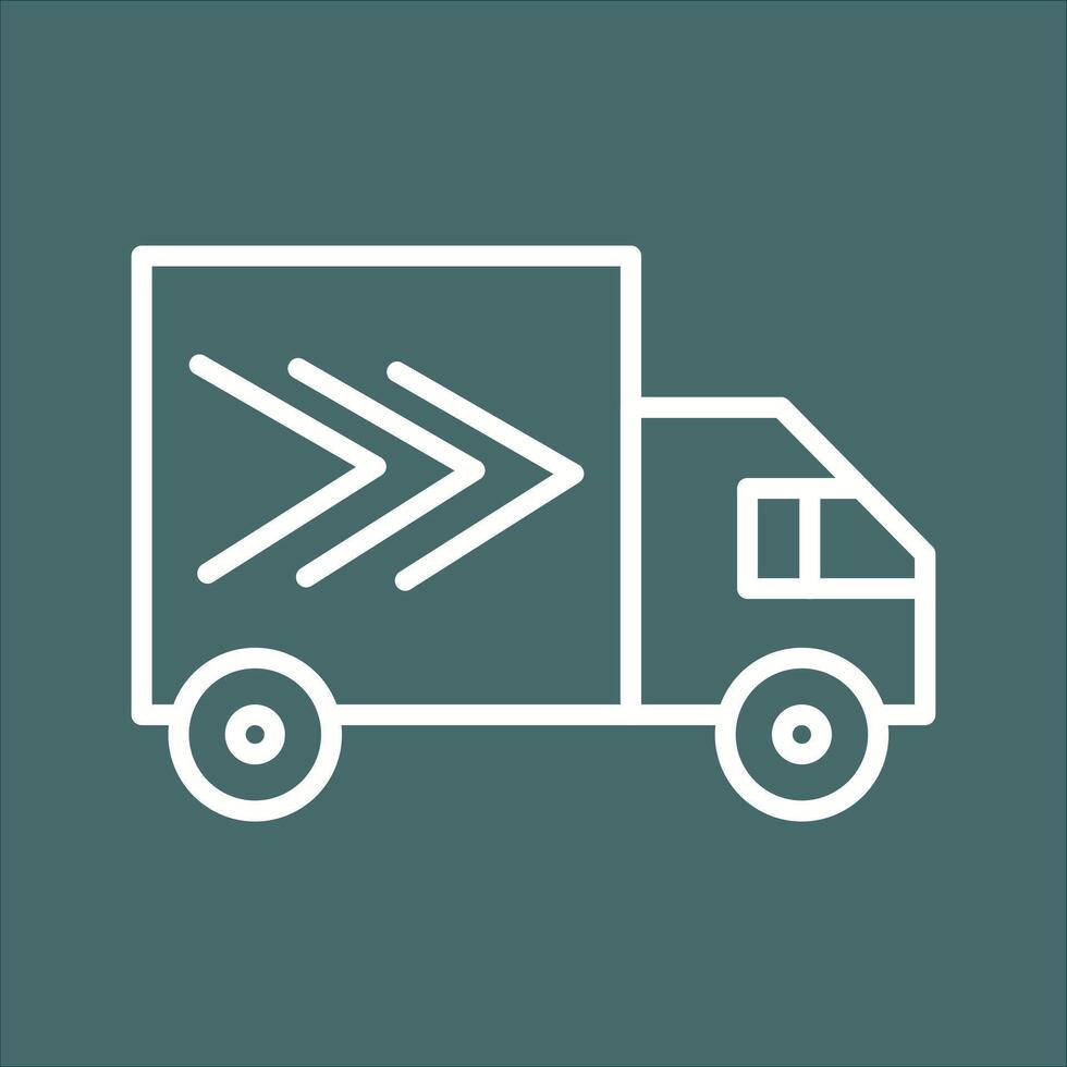 Delivery Truck Icon Design vector