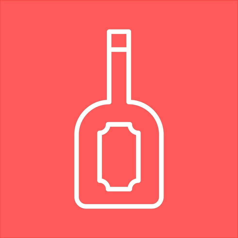 Wine Label Icon Design vector