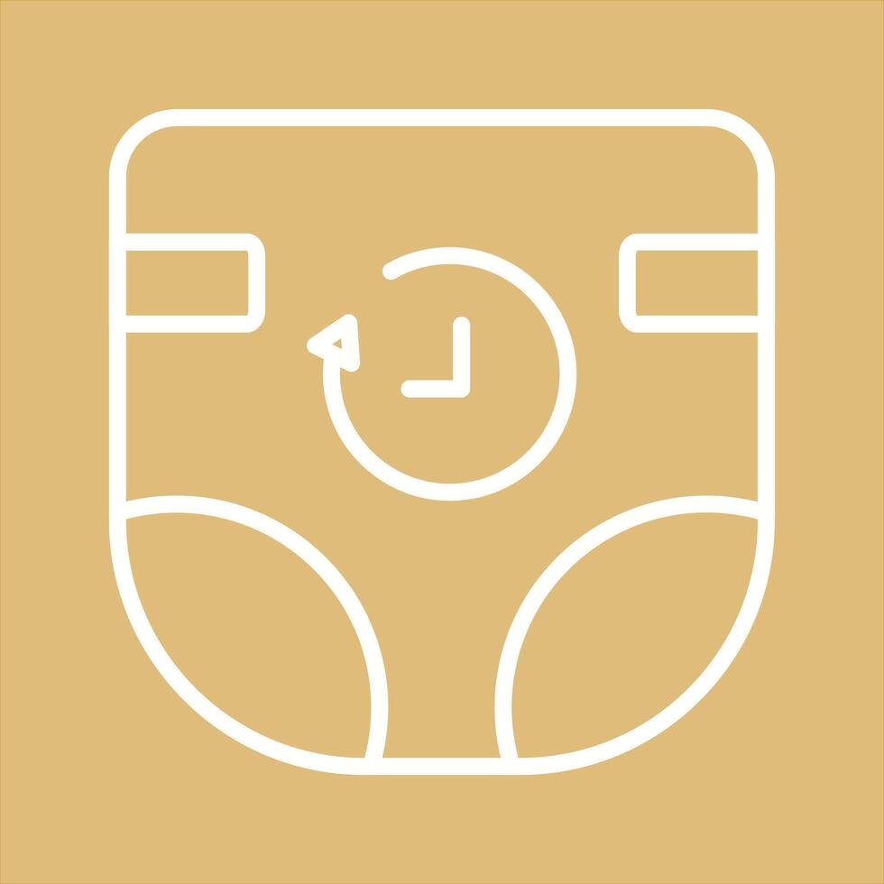 Diaper Duty Icon Design vector