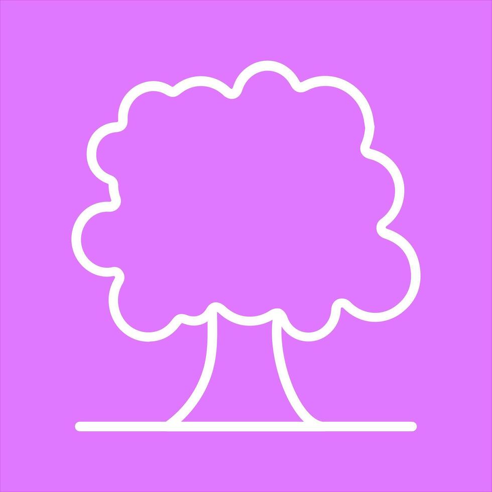 Deciduous Tree Icon Design vector