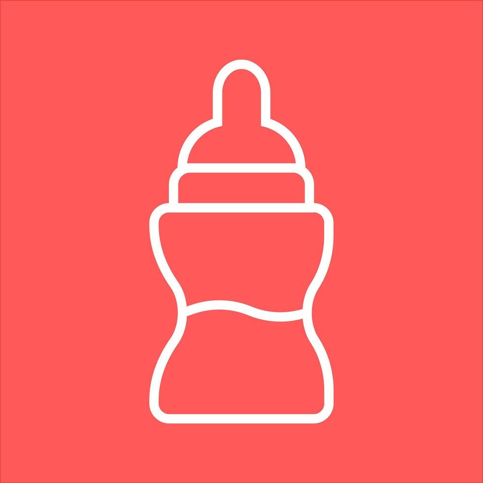 Bottle Feeding Icon Design vector