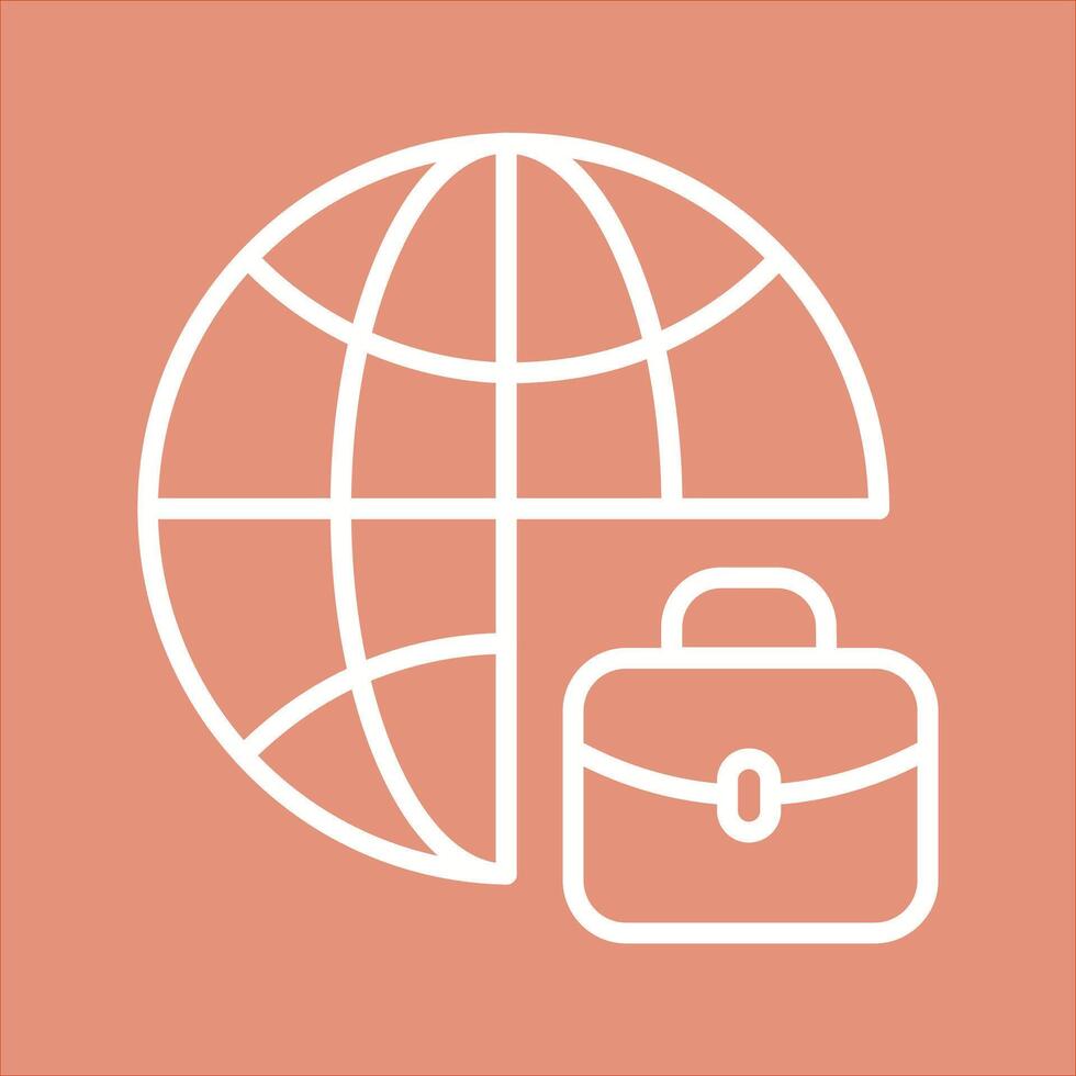 International Job Icon Design vector
