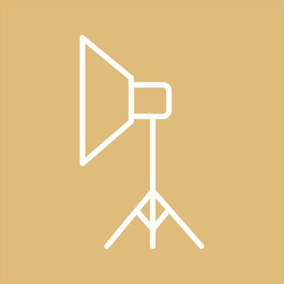 Photography Studio Icon Design vector