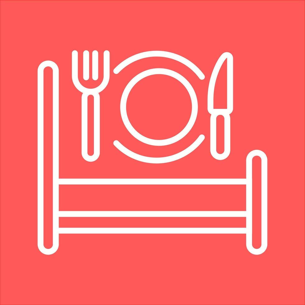 Breakfast in Bed Icon Design vector