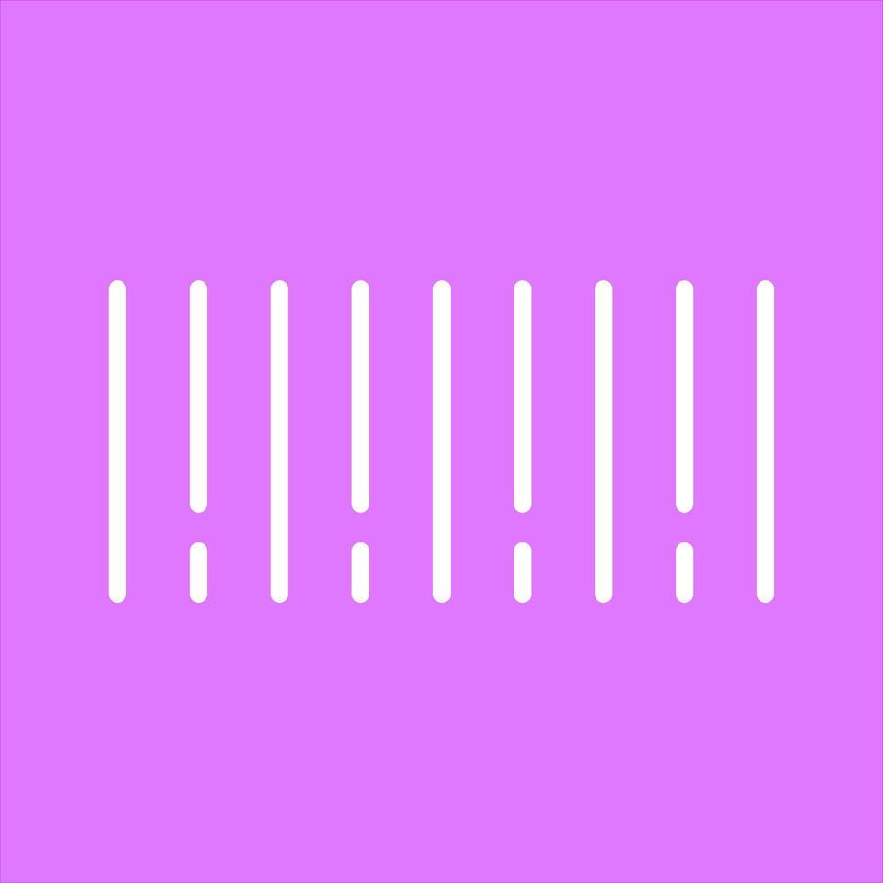Barcode Icon Design vector