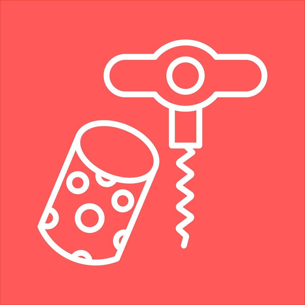 Wine Cork Icon Design vector