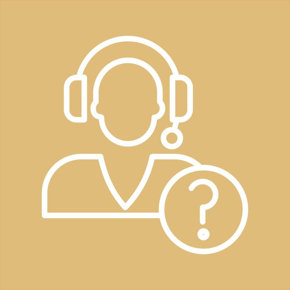 Help Request Icon Design vector