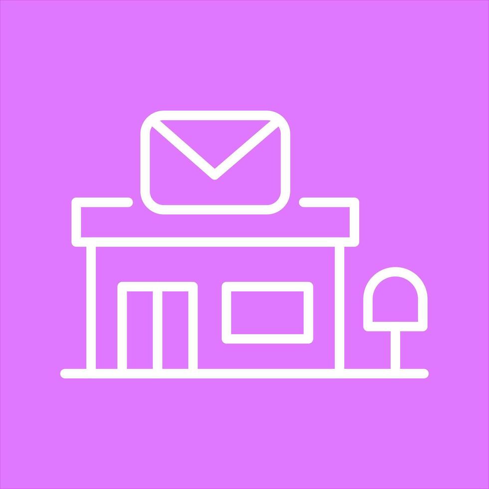 Post Office Icon Design vector
