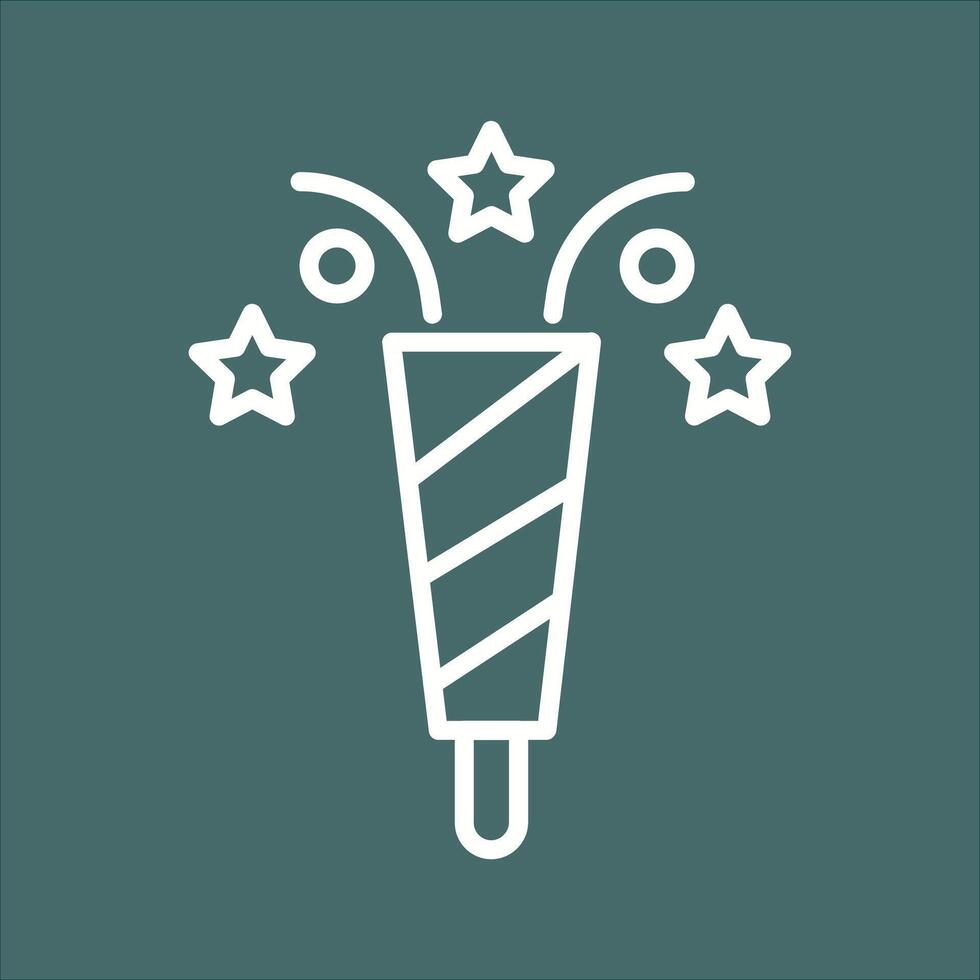 Popper Icon Design vector