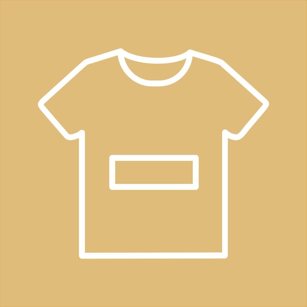 T-Shirt Icon Design vector