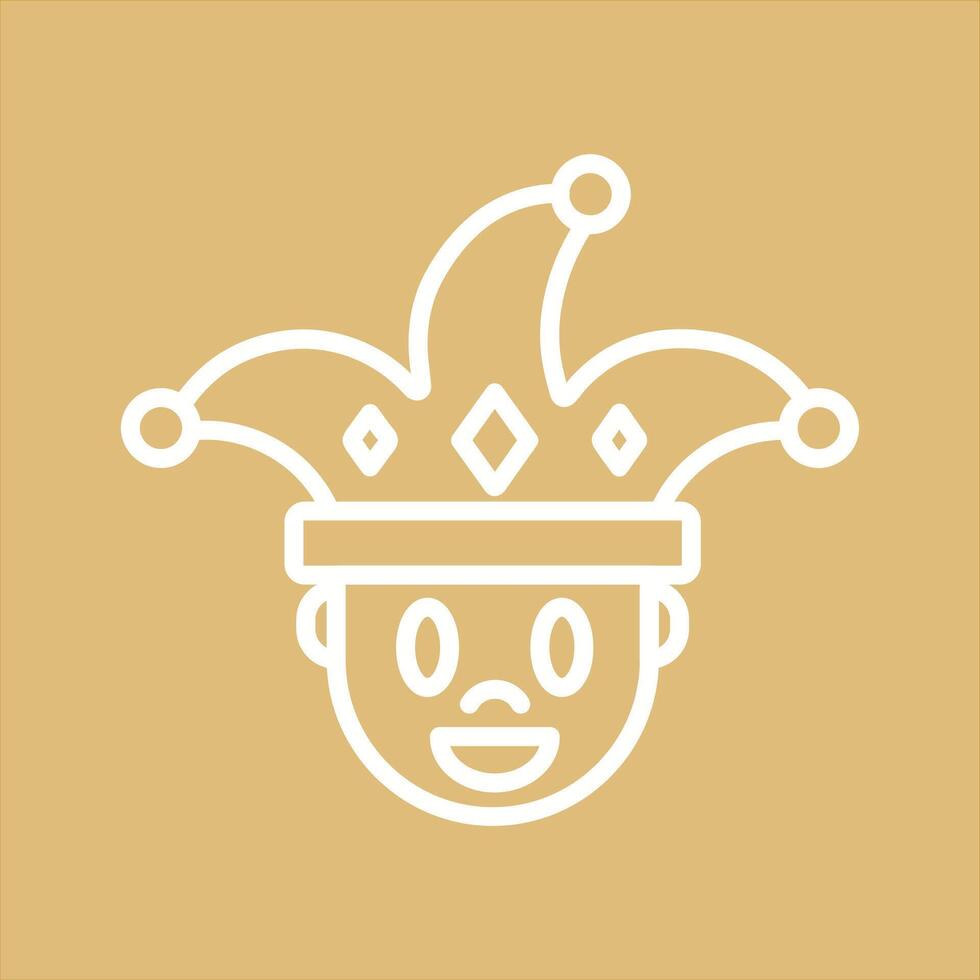 Clown Icon Design vector
