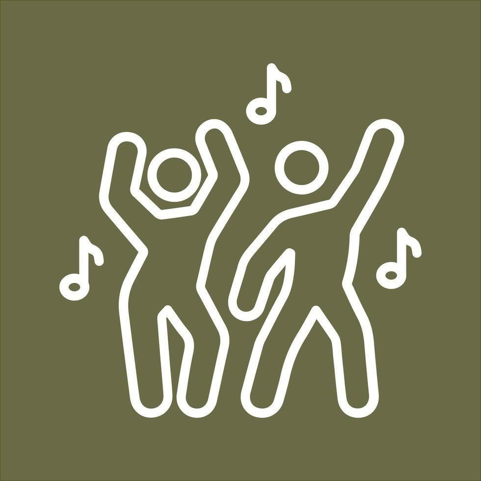 Music and Dance Icon Design vector
