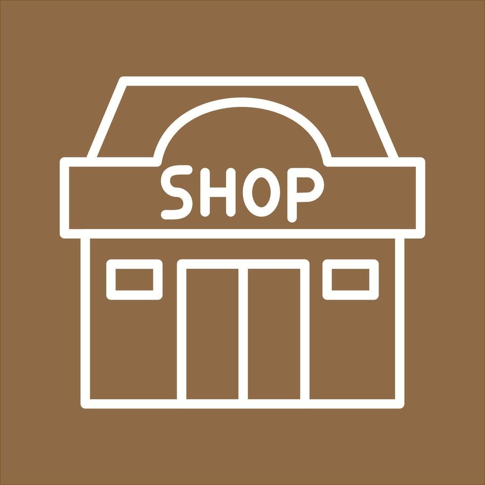 Store Icon Design vector