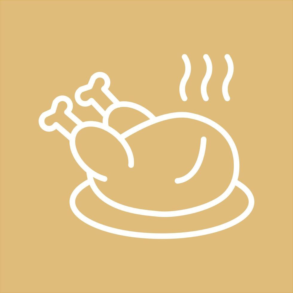 Chicken Icon Design vector