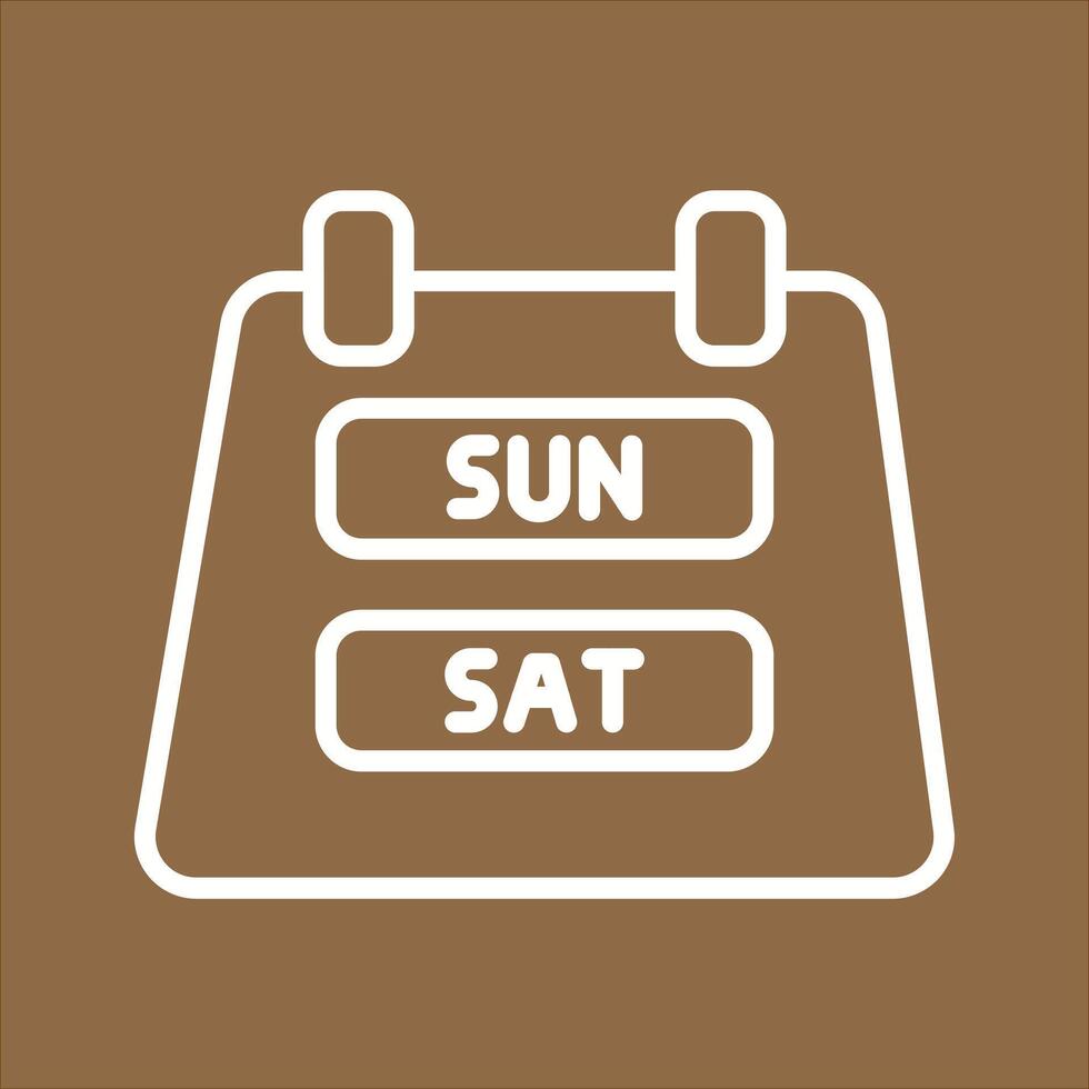 Weekend Getaway Icon Design vector