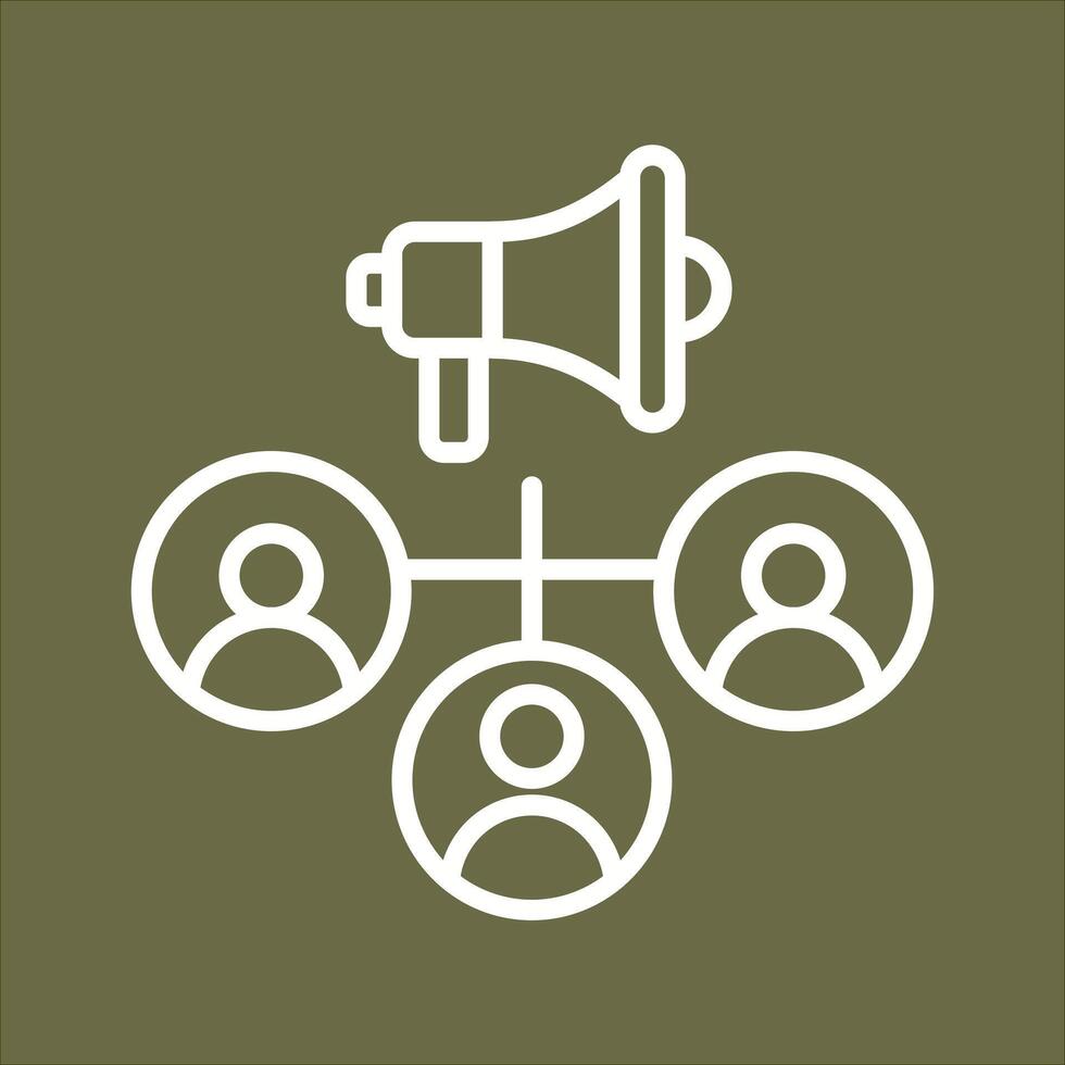 Affiliate Marketing Icon Design vector