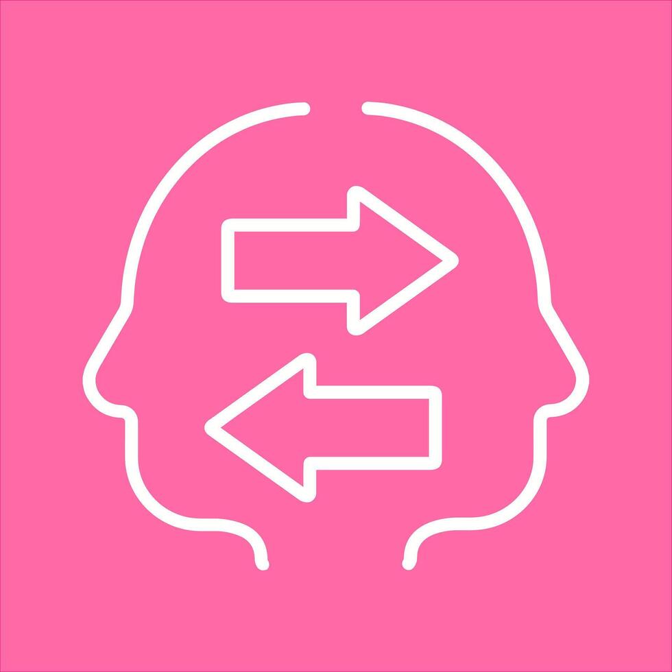 Knowledge Sharing Icon Design vector