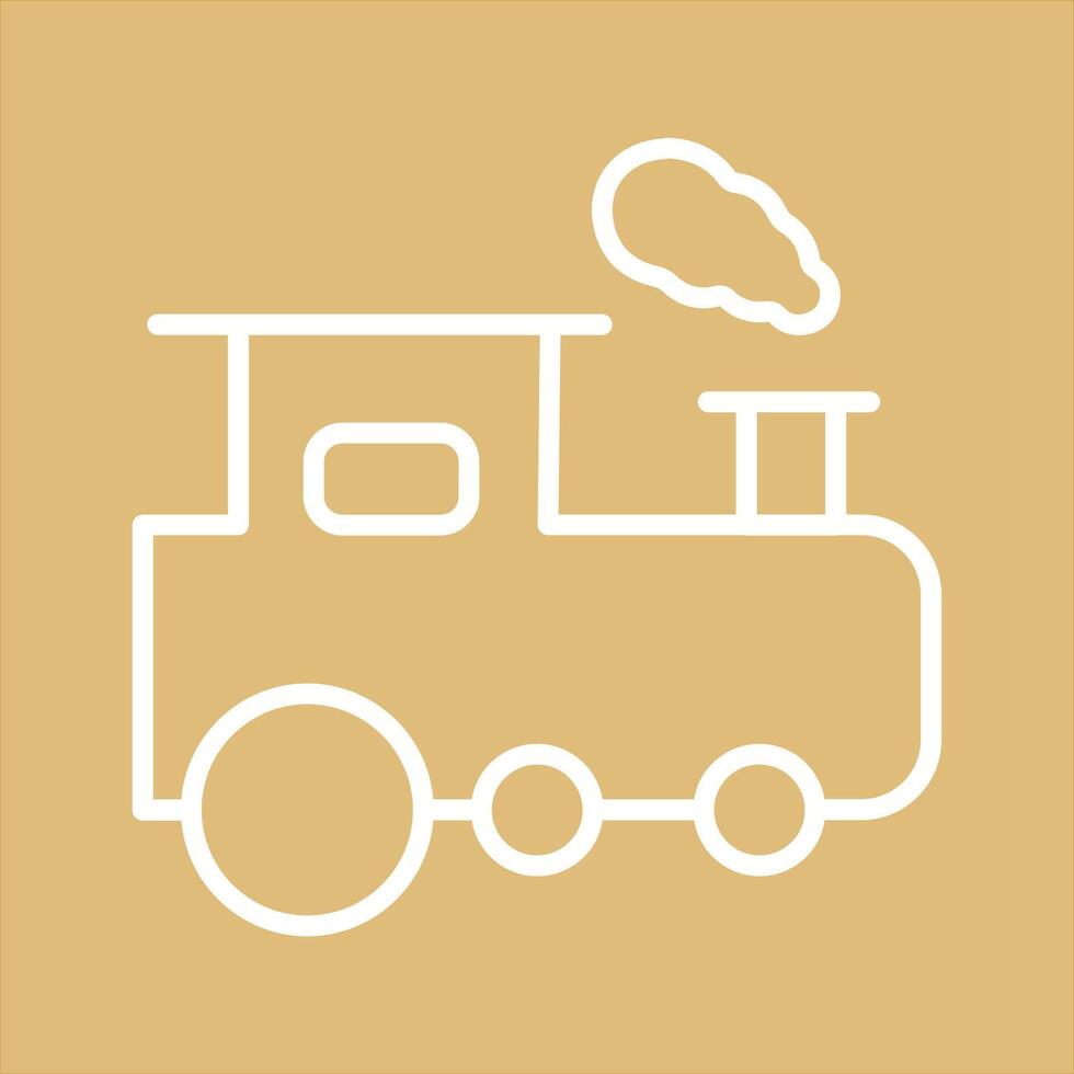 Train Icon Design vector