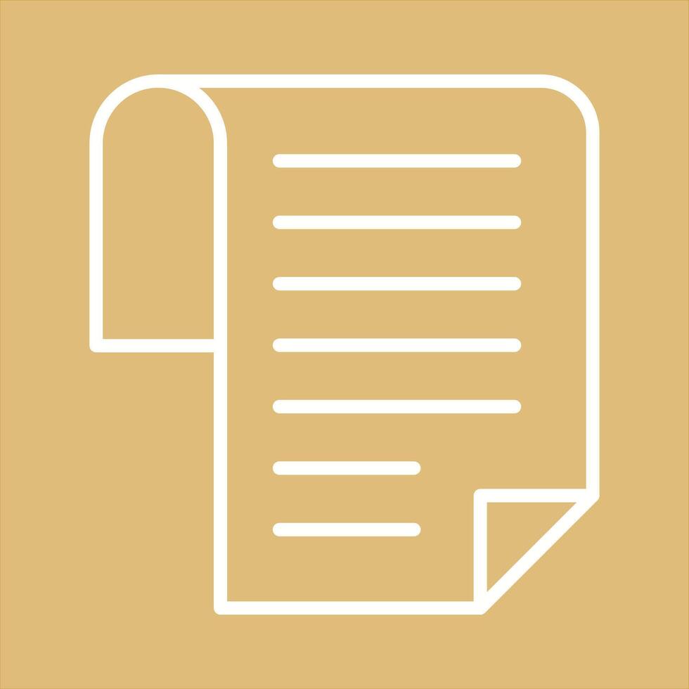 Document Icon Design vector