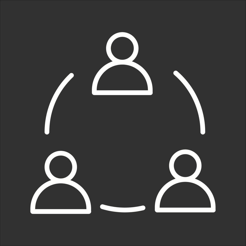 Editorial Team Icon Design vector