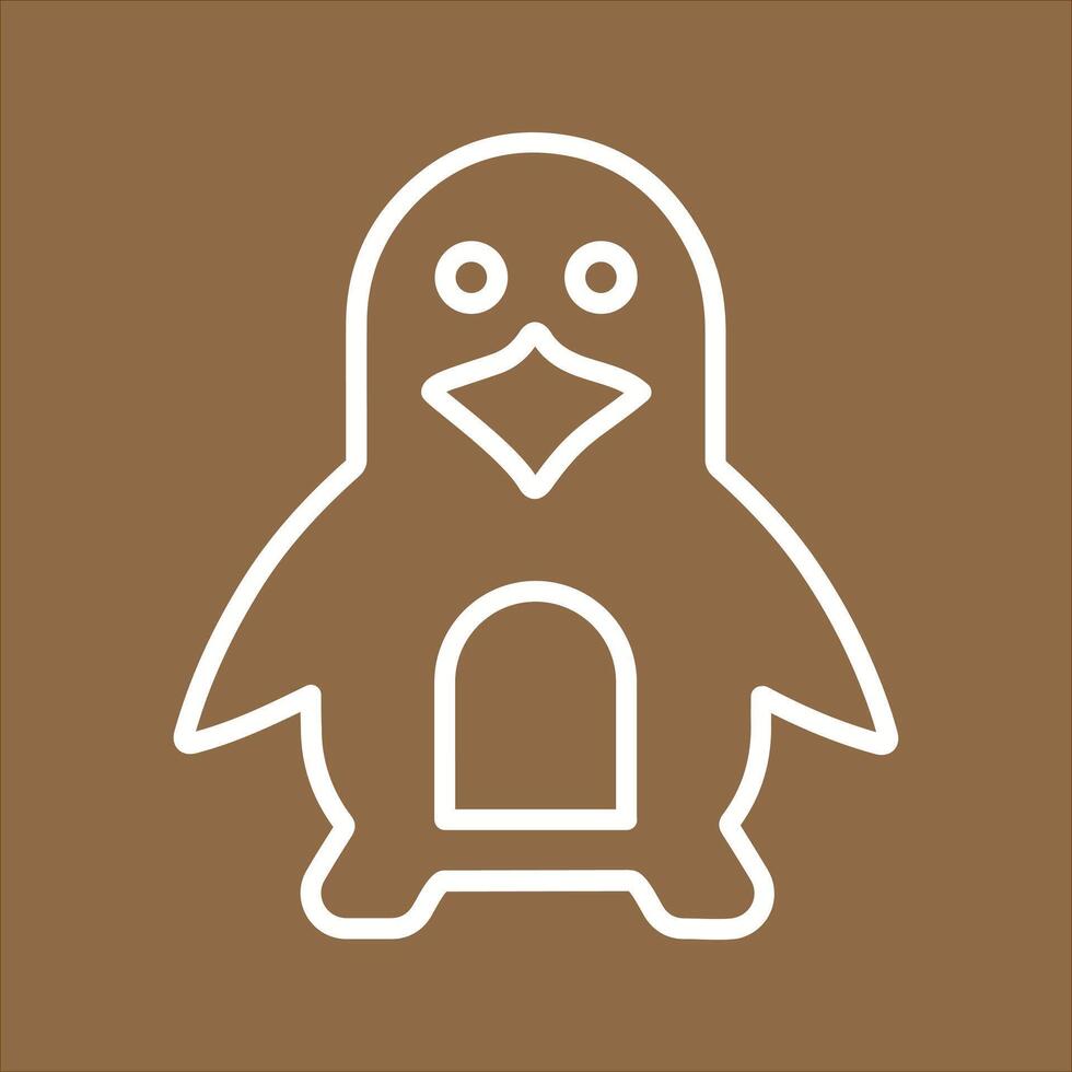 Penguin Icon Design vector